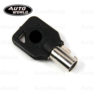Llave en blanco sin cortar para HARLEY DAVIDSON FLHR Road King XLH XR 883 1000 1200 negra - Imagen 1 de 4