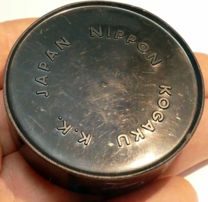 KK Nippon Kogaku Rear lens Dust Cap for Nikon F (Non AI) Sekor manual focus - Picture 1 of 6