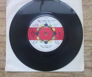 BILL HALEY AND HIS COMETS "ROCK AROUND THE CLOCK" RARE 1960 UK PROMO 7" WB133 - Picture 1 of 3