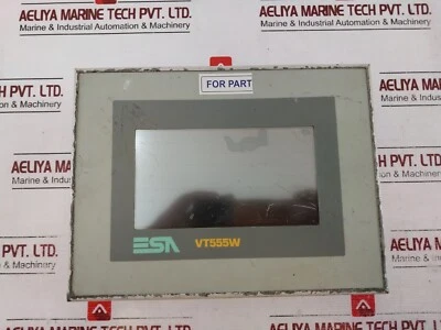 ESA VT555WAP000 HMI Touch Panel STN Monochrome Display 18-32 VDC (Not Working) - Image 1 of 4