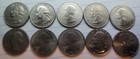 Lot of 10 Washington quarters 1983 1994 1998 2002 2015 2016 2018 2019 2021 2022