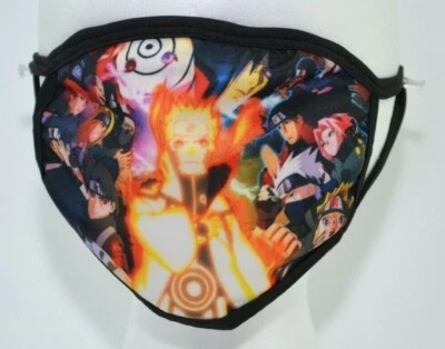 Naruto Anime Face Cover Protective Mask Kids/Youth NWOT   - Image 1 of 4