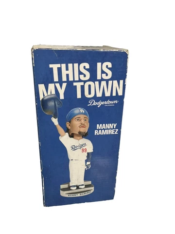 Manny Ramirez LA Dodgers 2009 Bobblehead  “This Is My Town" Curtain Call Cover