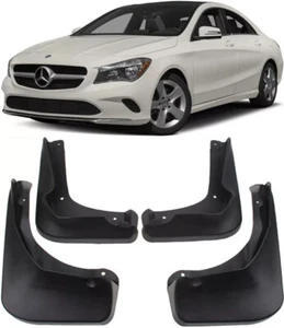 For 2013-2018 Mercedes Benz CLA C117 Genuine Full Set Splash Guards Mud Flaps - Picture 1 of 9