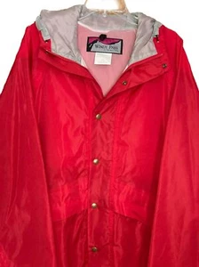 Giacca a vento Windy Pass uomo taglia large rossa giacca anorak snap by North Face - Foto 1 di 7