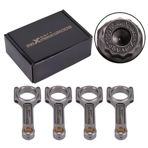 maXpeedingrods Forged I-Beam Connecting Rods For Acura Honda B18A B18B B20B B20Z - Picture 1 of 12