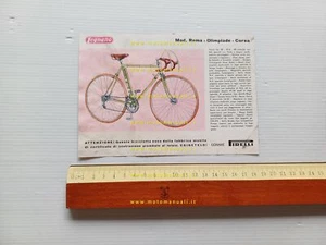Legnano Rennräder Rom Olympiade - Grand Prix 1961 Original Prospekt - Bild 1 von 2