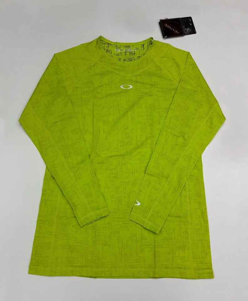 Oakley Technicaru under Crew Long Sleeve Base Layer Light Green XL - Image 1 of 4