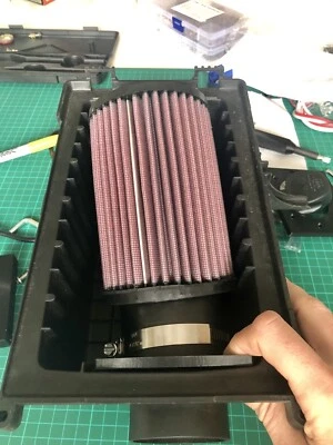 Adaptador de filtro cono Mini Cooper/S/JCW R52 R53 Tim W caja de aire Mod - Imagen 1 de 2