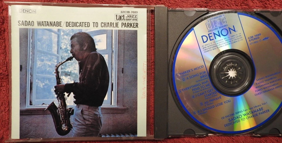 Sadao Watanabe Dedicated To Charlie Parker  Japan Denon CD - image 1 of 1