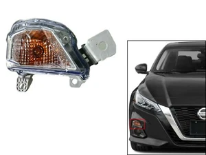 Fits 2019-2022 Nissan Altima Front Bumper Turn Signal Light Lamp Right RH Side - Picture 1 of 8