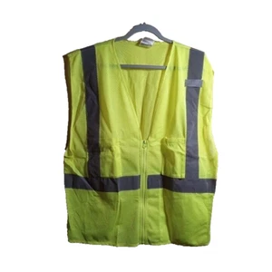 Chaleco de seguridad Condor talla XL amarillo para trabajo NUEVO - Imagen 1 de 5