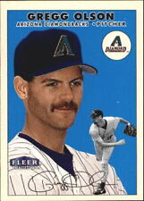 2000 Fleer Tradition Arizona Diamondbacks Baseball Card #397 Gregg Olson