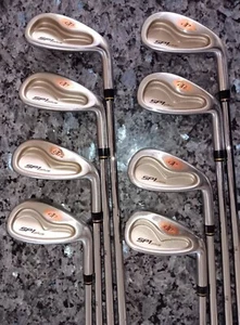 Tour Edge SP1 PLUS Irons Set 3-Pw Steel Uniflex Shafts & Soft Tour Edge Grips EX - Picture 1 of 6