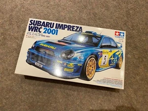 Tamiya Subaru Impreza Wrc 2001 Sports Car Series 240 1/24 Scale Model Car Kit - Imagen 1 de 4
