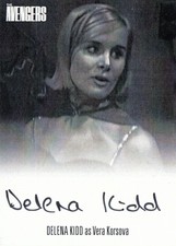 THE COMPLETE AVENGERS SERIES 2 (2020) - AVDK1 DELENA KIDD (VERA) AUTOGRAPH CARD