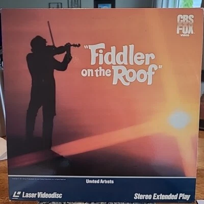 Fiddler on the Roof LaserDisc  LD Laser Disc Topol Norma Crane  - Image 1 of 2