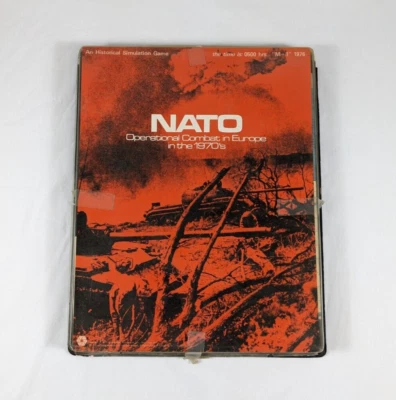 NATO Operation Combat 1970's War Board Game Used COMPLETE SPI 1973 OOP - Image 1 of 4