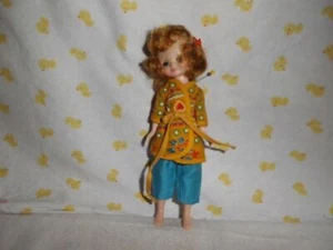 SIN MUÑECA ~ 1962-63 BETSY MCCALL Sweet Dreams Outfit Completo, 2 piezas, #123 - Imagen 1 de 8