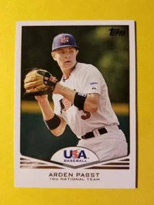 ARDEN PABST - RC ROOKIE USA NATIONAL TEAM #USA-35 * 2011 TOPPS USA BASEBALL - Picture 1 of 1