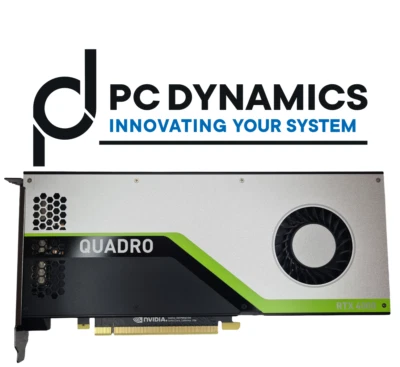 PNY NVIDIA Quadro RTX 4000 8GB GDDR6 Scheda Grafica (VCQRTX4000-PB) - Immagine 1 di 4
