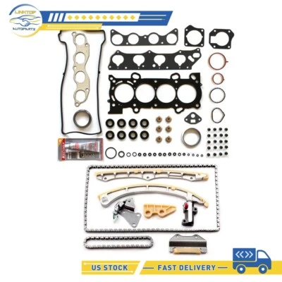 New Head Gasket Set & Timing Chain Kit For 2007-2009 Honda CR-V Element 2.4L - Image 1 of 4