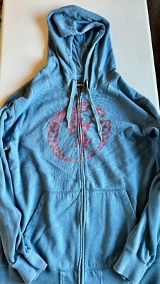 Pre-Owned Electric Evolution Logo Zip-Up Hoodie - L - Blue - Image 1 of 3