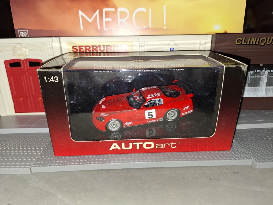AUTOart dodge viper coca cola 1:43 - Photo 1/1