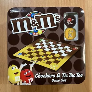 USAoploy M&M’s Checkers & Tic Tac Toe Game Set (2007) New open package - Picture 1 of 4