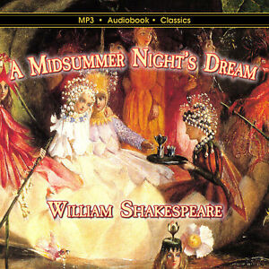 A Midsummer Night's Dream - Unabridged MP3 CD Audiobook in CD jacket