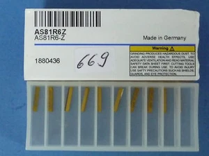 10 Stck. Mapal AS81R6Z WSP für Reibahlen - Bild 1 von 1