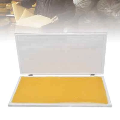 Beeswax Foundation Machine Press Embosser Making Sheet Mold Beekeeping Cell - Image 1 of 4