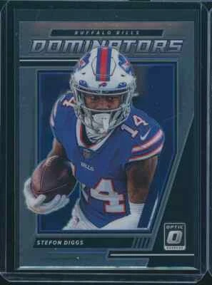 2021 Donruss Optic Dominators Stefon Diggs Buffalo Bills AA-0712 - Image 1 of 2