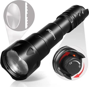 UF 2002D 940 nm IR Taschenlampe Fresnellinse LED Hutning Taschenlampe Zoom Illuminator USA - Bild 1 von 12