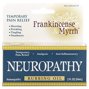 Frankincense & Myrrh, Neuropathy, Rubbing Oil, 2 fl oz (59 ml)
