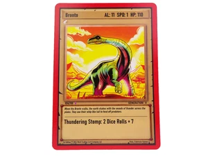 Bronto 034/150 Epic - Ward Trading Card Game TCG 1st Edition Generation 2 - NM - Picture 1 of 2