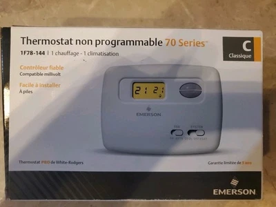White-Rodgers 1F78-144 Emerson Single Stage Thermostat - Image 1 of 4
