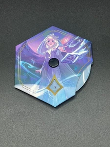 2025 New TCG Disney Lorcana Chinese Frozen Elsa Lore Counter Dial Rare - Picture 1 of 2