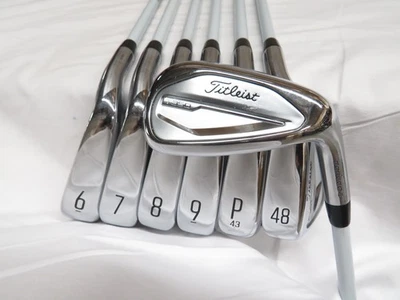 Used Titleist T350 Iron Set 6-PW+48*+53* Tensei AV Series Ladies Flex Graphite - Image 1 of 4