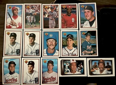 15 LOT, 1989 BOWMAN , BASEBALL GREATS!EXCELLENT CONDITION!! Foto 1 de 4