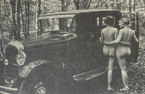 AK Erotik Frau nackt erotic girl nude pc - Picture 1 of 2