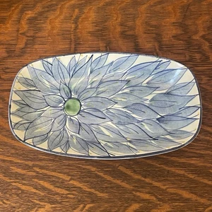 Beth Breyen Aluminia Royal Copenhagen Faience Tenera Flower Dish Tray 115/2842 - Picture 1 of 7