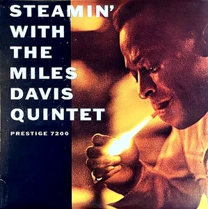 MILES DAVIS "STEAMIN' WITH THE MILES DAVIS QUINTET" PREMIUM USED LP (NM/EX) - Picture 1 of 2
