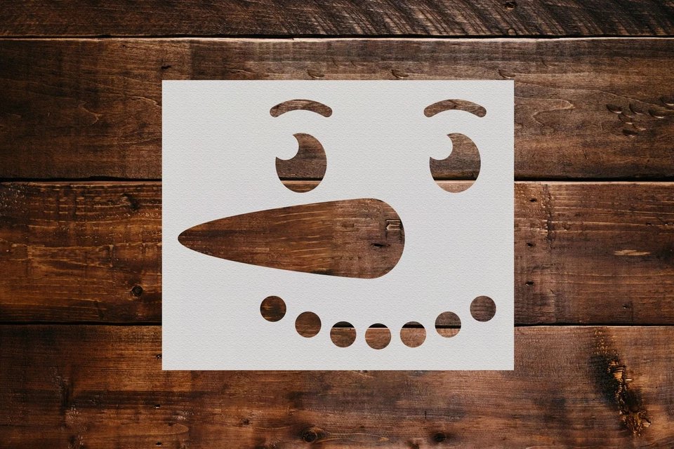 Snowman Stencil - Image 1 of 1