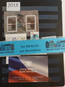 Czech Republic 2018-2022!!! Vf MNH assortment on pages High CAT + FACE TOP! - Picture 1 of 1