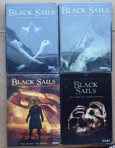 Black Sails Seasons 1-4 On Dvd - Picture 1 of 1