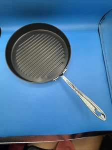 All-Clad Griddle Pan Stainless Steel Non-Stick Panini Round 12" Inches - Picture 1 of 15