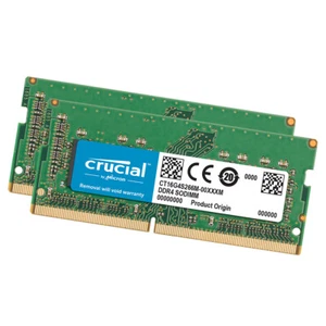 Crucial 32GB 2x16GB 2666MHz CT16G4S266M DDR4 SODIMM RAM Laptop Memory for Mac - Picture 1 of 7