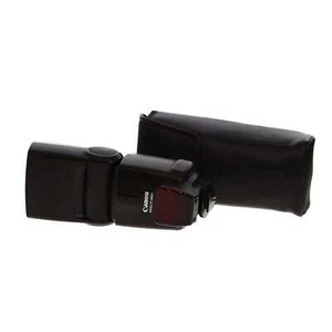 Canon 580  Speedlite Flash [GN138] {Bounce, Swivel, Zoom} with Case - Picture 1 of 5