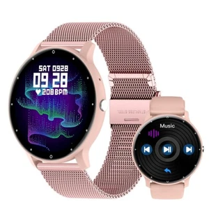 2025 Smartwatch Damen Fitnessuhr Armbanduhr mit Pulsmesser Schrittzähler Uhren - Bild 1 von 7
